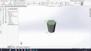 Кнопки SolidWorks #4 - Бобышка по сечениям #solidworks