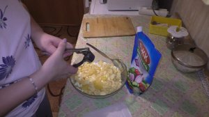 салат № 1 на новогодний стол