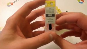 Перезаправляемые картриджи для Canon Pixma MG6140 с чипами