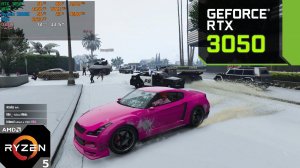 GTA 5 Online : RTX 3050 8GB + Ryzen 5600X