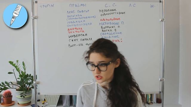 Задание 24 из ЕГЭ по русскому языку. Часть 2. Приёмы и синтаксические средства. смотреть онлайн