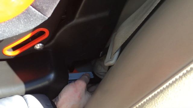 Установка детского автокресла с isofix(нерегулируемый) в Toyota Camry 40 за 1 минуту! смотреть онлайн