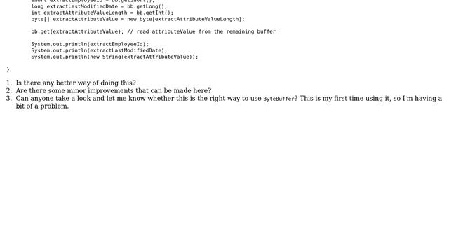 Code Review: Storing a ByteBuffer into a Cassandra database смотреть онлайн