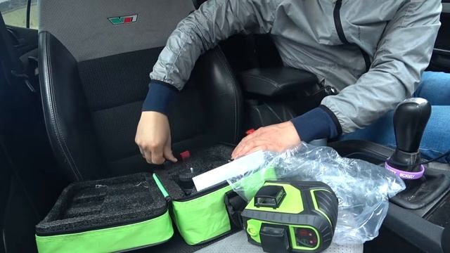 Лазерный уровень Fukuda 3D с зеленым лучом с Aliexpress смотреть онлайн