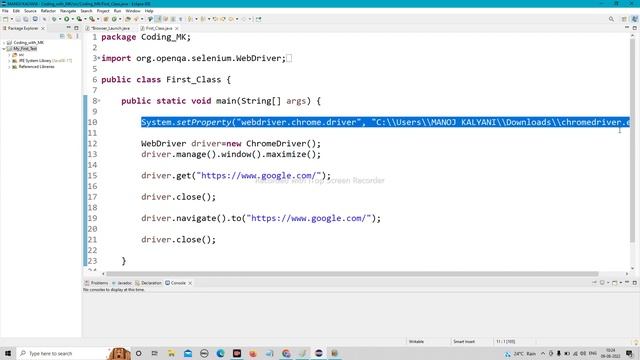 Browser Launching Without System.setproperty | Chrome Path Problems Solved Easily | WebdriverManage смотреть онлайн