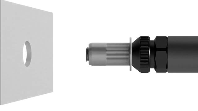 Установка стандартной резьбовой заклепки гайки заклепки 720p смотреть онлайн