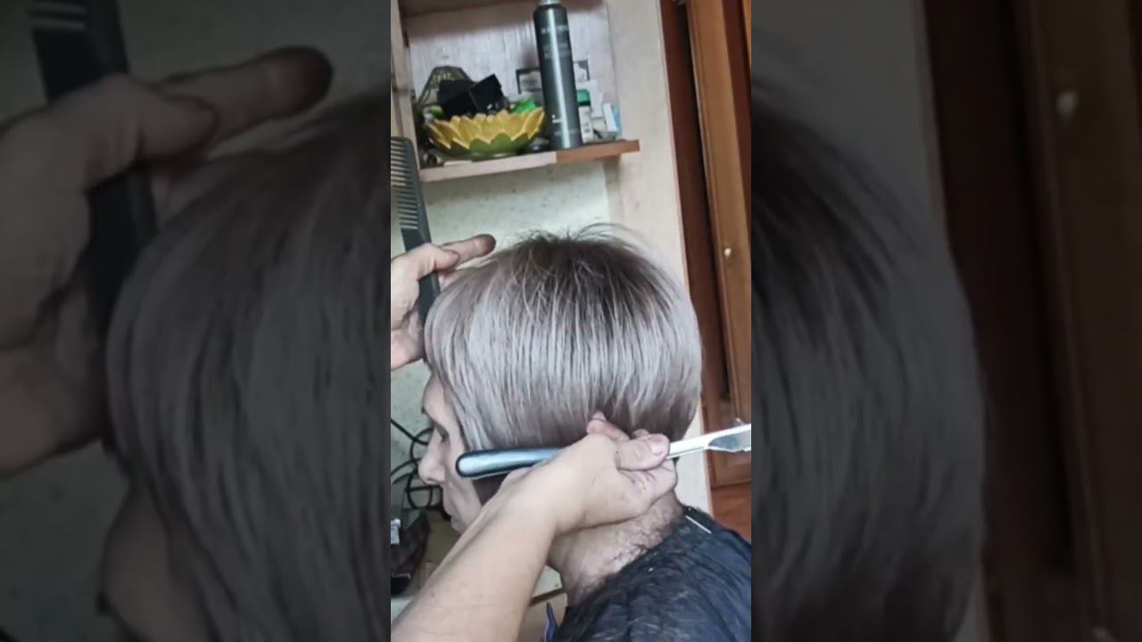 Коррекция цвета прощай седина боб каре, филлеровка Опасной бритвой смотреть онлайн