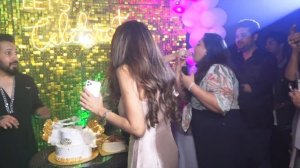 Akanksha puri Birthday CELEBRATION With Mika Singh & Many More Celebs || Cake Cutting