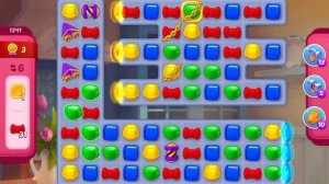 HomeScapes Level 1241 no boosters (11 moves)