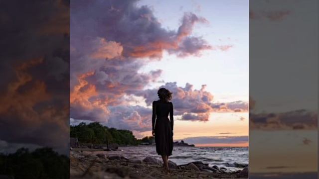 На закате я увидел тебя в черном платье смотреть онлайн