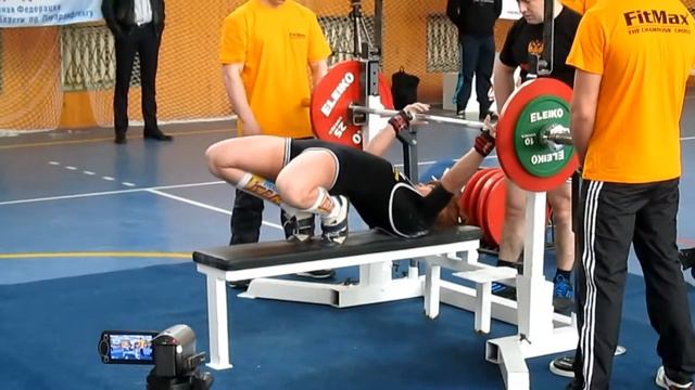 Хубиева Анастасия. МС ФПР (IPF) Открытый кубок Нижнего Новгорода по Пауэрлифтингу.