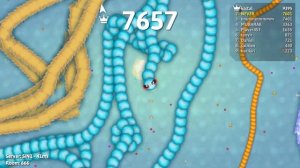Snake.io Top 01 Giant Snake Hunting Epic Snake Io Gameplay