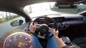 Mercedes AMG CLA 45 S 4Matic+ 421HP POV Test Drive by AutoTopNL
