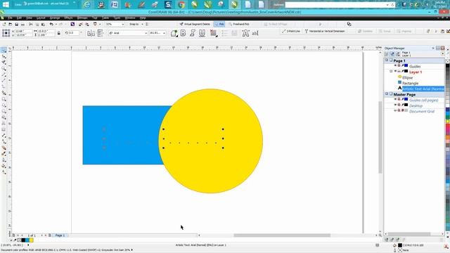 Corel Draw Tips & Tricks Object Manager смотреть онлайн