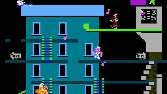 Popeye (NES) полное прохождение
