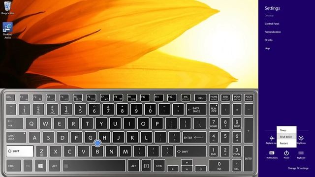 Toshiba How-To: Accessing the boot menu in Windows 8 смотреть онлайн