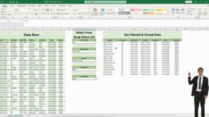 Microsoft Excel Tutorials 2023 | Dynamic Filter & Sort With Drop-Down List | Free Learn