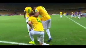 Бразилия - Колумбия. 2-0. Давид Луиз. ЧМ по футболу 2014