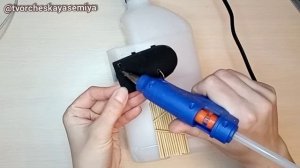 Замок своими руками (поделка из канистры от молока)