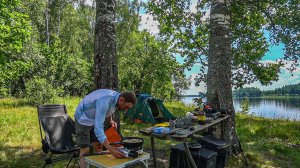 ТРИ ДНЯ В ГЛУШИ. ПОЙМАЛ СВОИХ ПЕРВЫХ КАБАНОВ! НОЧНАЯ РЫБАЛКА НА СУДАКА.