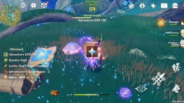 Get LUXURIOUS CHEST by defeating Pyro Slimes in Lokapala Jungle Sumeru | Genshin Impact смотреть онлайн