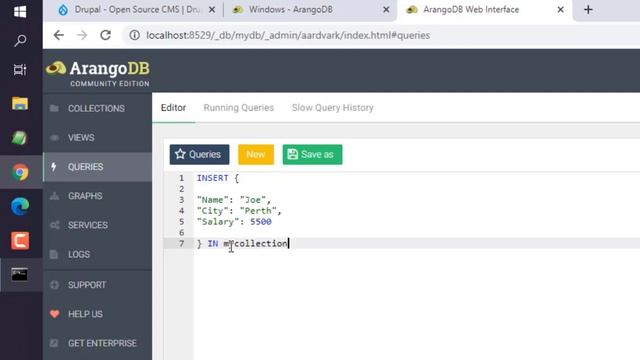 ArangoDB - How to Install and Use ArangoDB Database on Windows