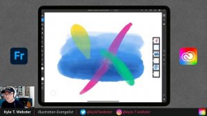 Using and Controlling Adobe Fresco's Live Watercolors