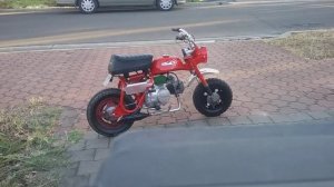 My z50 honda monkey replica 50cc