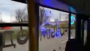 Новогодний автобус в Калининграде