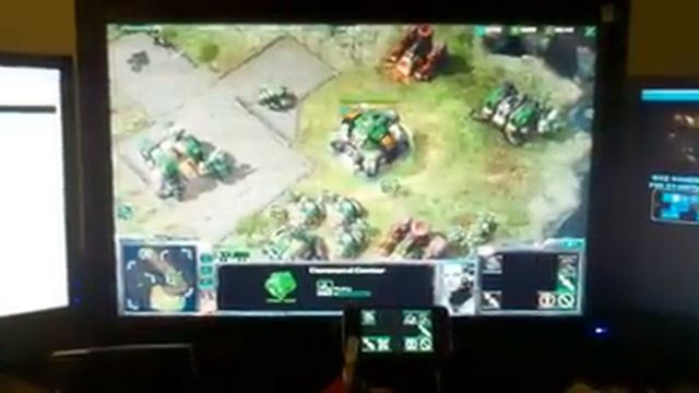 RTS Gameboard for Starcraft 2 Preview Video