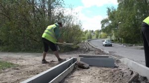 Губернаторская программа по ремонту дорог стартовала в округе Пушкинский
