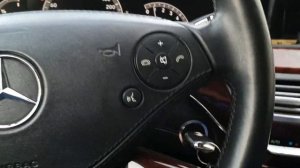 Снятие кнопки Пуш старт Pust Start, Engine start Mercedes w221