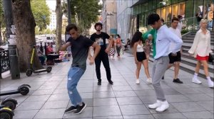 Madina Мадина Чеченская Песня Тбилиси Лезгинка 2022 Девушки Танцуют Супер На Улице Руставели ALISHK