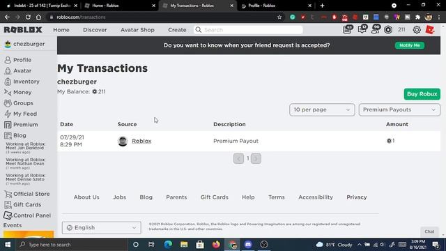 Umm...Roblox gave me a premium payout?! смотреть онлайн