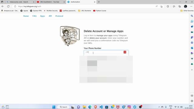 EP - 3 API ID & HASH | How to Create Telegram API ID & HASH ? | Safest Method | #GreyMatters смотреть онлайн