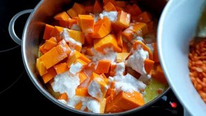 Суп-пюре из тыквы с чечевицей. Тот самый тыквенный суп! Вкусно, сытно и полезно! Без картофеля.