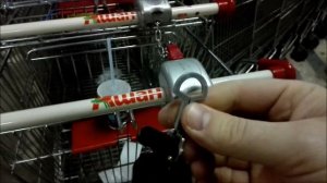 Королёк - брелок для потребительской тележки