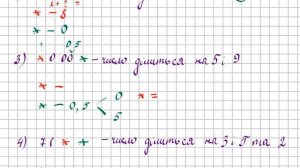 Математика, 5 клас, подільність чисел на 2, 5, 10, 3 і 9