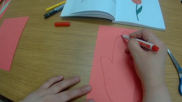 тюльпан из ладошек смотреть онлайн