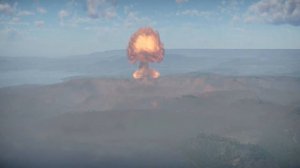 Nuclear bomb RDS 4 explosion War Thunder