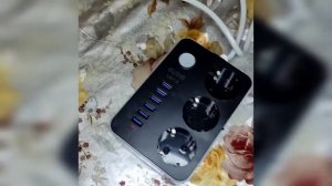 Фильтр сетевой CX-U613 СЗУ 3 розетки тип EURO + 6 USB