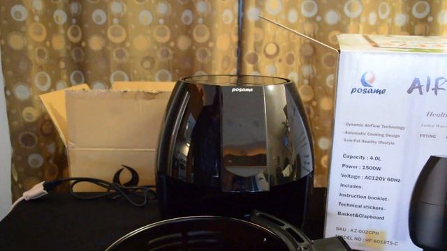 Posame 4.2 QT Air Fryer Review смотреть онлайн
