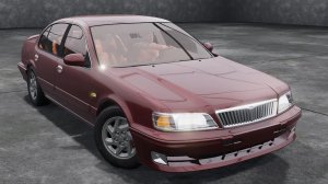 Необычный краш-тест Nissan Maxima с манекенами в BeamNG.drive