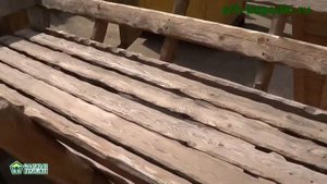 Декоративная телега для сада