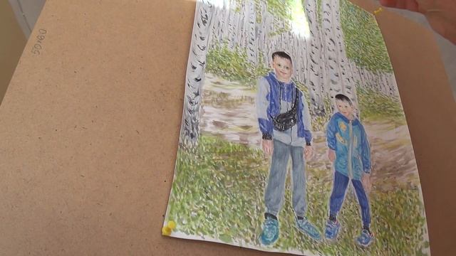 Рисую внуков. Шестой день. смотреть онлайн