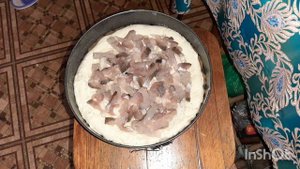 ПИРОГ С ПЕЧОРСКИМ ХАРИУСОМ В ДУХОВКЕ...