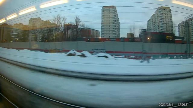 Кучино - Железнодорожная. Строительство платформы Ольгино. смотреть онлайн