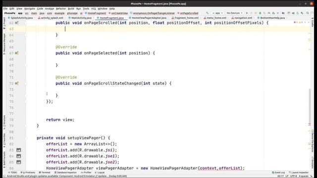 Phone Pe App Tutorial in Android Studio | Android with JAVA Project Tutorials UX | PART 4 смотреть онлайн