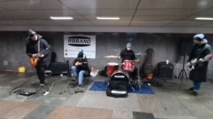 Nirvana - Smells Like Teen Spirit (street musicians cover ) / Уличные музыканты