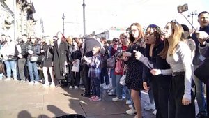 УЛИЧНЫЕ МУЗЫКАНТЫ СПб,гр.АЙДАХО(7)12.05.23.